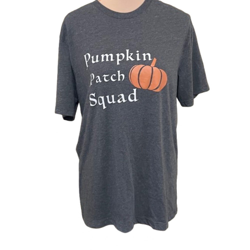 George Dark Gray Pumpkin Patch Squad Tee Size L/G (42-44) Neutral Lounge Casual